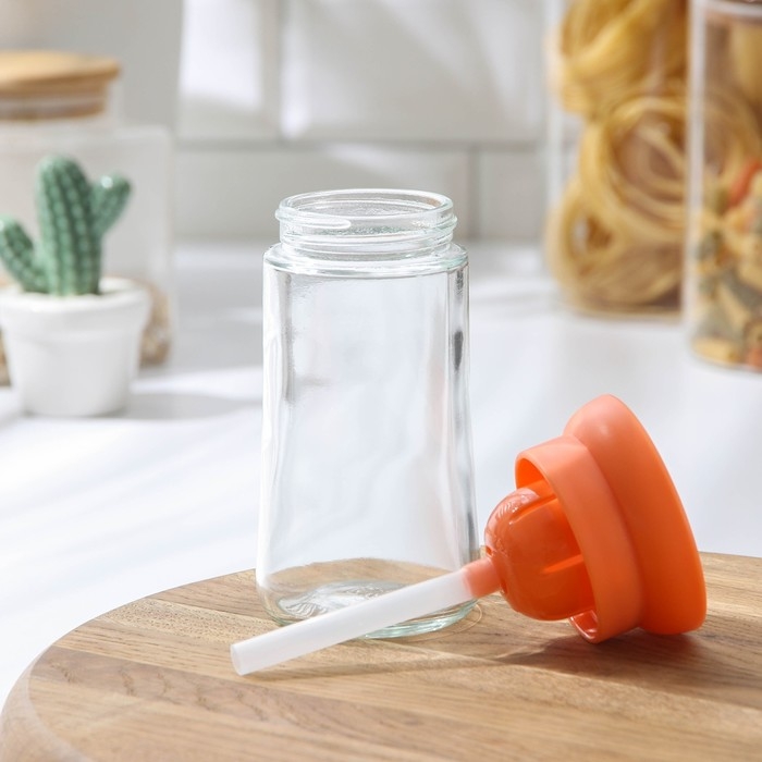 Ёмкость для масла Green, с дозатором, 200 мл, цвет МИКС Ёмкость для масла Green, с дозатором, 200 мл, цвет МИКС