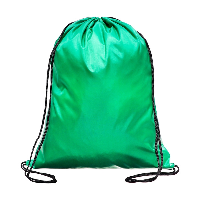 Мешок для обуви 490 Х 410 мм,  Мешок для обуви 490 Х 410 мм, "Стандарт" MAX, (мягкий полиэстер, плотность 210 D), зеленый