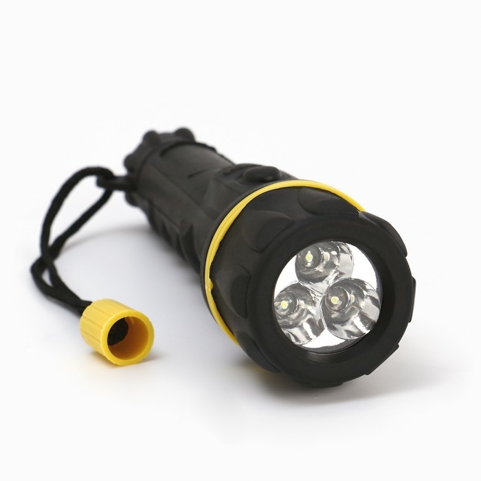 Фонарь ручной, 1 Вт, LED, 2 AA, 15 х 3.5 см Фонарь ручной, 1 Вт, LED, 2 AA, 15 х 3.5 см