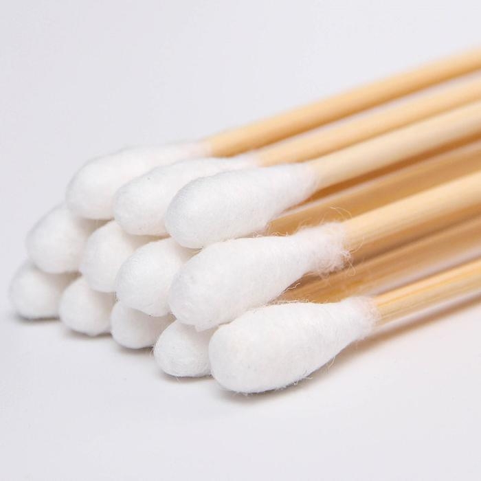 Ватные палочки, коробка 300 шт., деревянные Ватные палочки, коробка 300 шт., деревянные