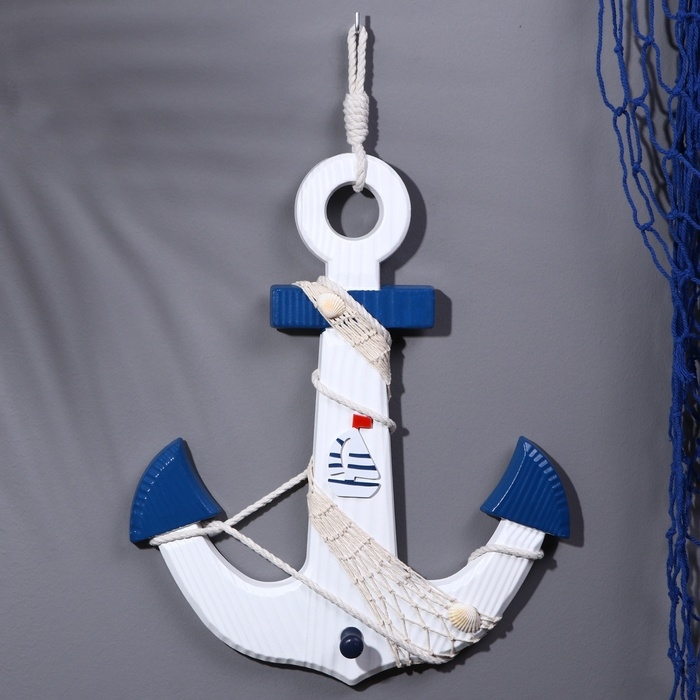 Вешалка Вешалка "Якорь" 39*32см