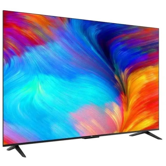 Телевизор TCL 43P635, 43 Телевизор TCL 43P635, 43", 3840x2160, DVB-T/T2/C/S2, HDMI 3, USB 2, Smart TV, чёрный