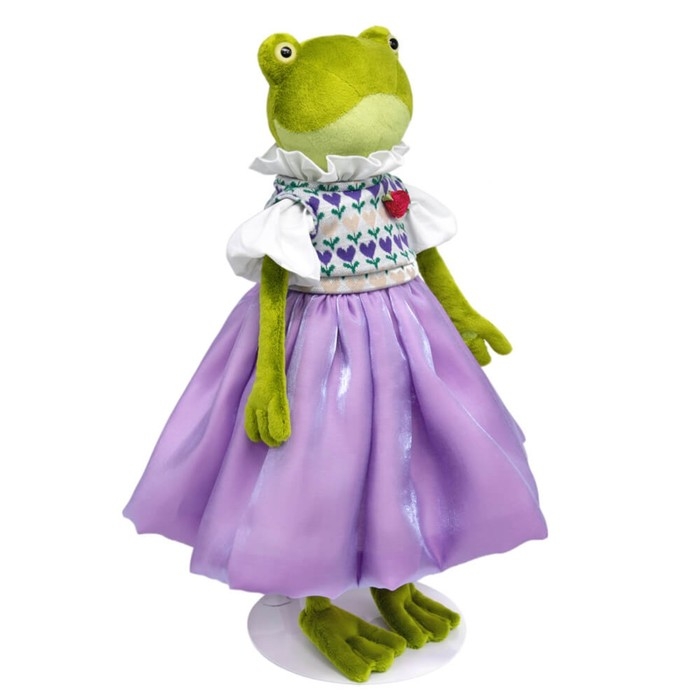 Мягкая игрушка «Джейн Кваковская», в комплекте с жаккардовым жилетом, 24 см Мягкая игрушка «Джейн Кваковская», в комплекте с жаккардовым жилетом, 24 см