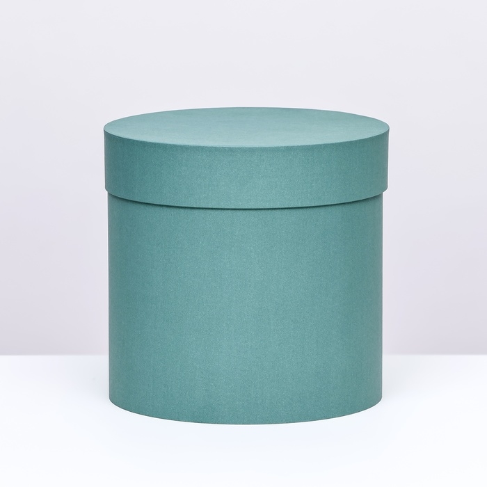 Шляпная коробка, изумрудная, 18 х 18 см Шляпная коробка, изумрудная, 18 х 18 см