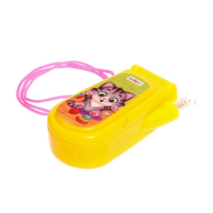 Музыкальный телефон «Прыгуны», МИКС, в пакете Музыкальный телефон «Прыгуны», МИКС, в пакете