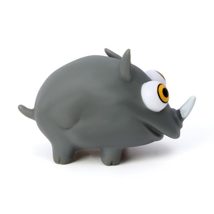 Игрушка для собак Игрушка для собак "Динозавр" 12 см, серая