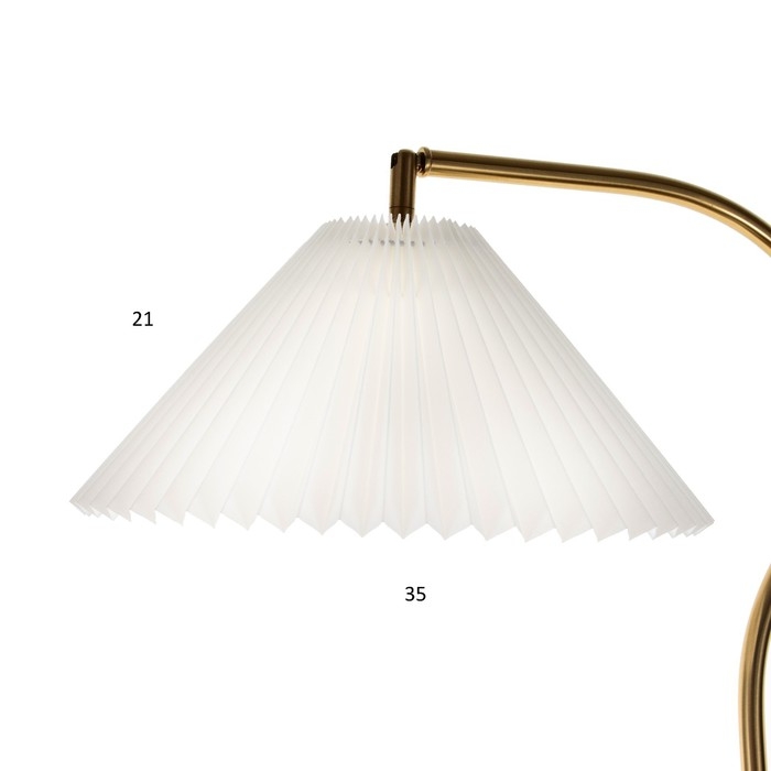 Торшер 19040/1 E27 40Вт черно-золотой 50х30х165 см