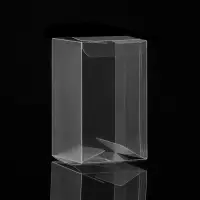 Складная прозрачная коробка из PVC, для упаковки подарков, 6×6×10 см