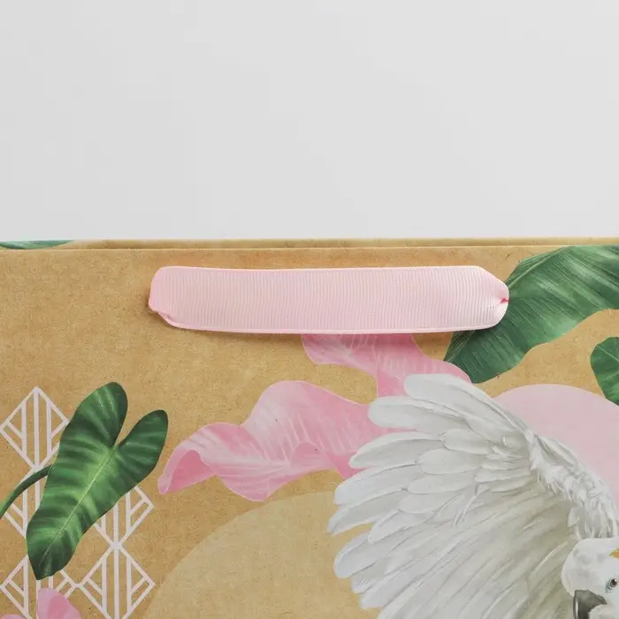 Пакет подарочный крафтовый, упаковка, «Самая красивая», M 30 х 26 х 9 см Пакет подарочный крафтовый, упаковка, «Самая красивая», M 30 х 26 х 9 см