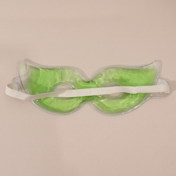 Маска для лица гидрогелевая, охлаждающая/согревающая, 20 × 7,5 × 0,5 см, цвет МИКС Маска для лица гидрогелевая, охлаждающая/согревающая, 20 × 7,5 × 0,5 см, цвет МИКС