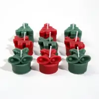 Свечи ароматические, набор 9 шт., 4&times;4&times;3 см