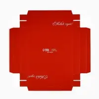 Коробка для для муссовых пирожных «С Новым годом», снежинки, 17.8 х 17.8 х 6.5 см