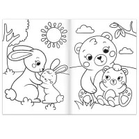 Раскраска &laquo;Кто чей малыш?&raquo;, А4