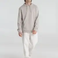 Толстовка с капюшоном унисекс Hoodie, дымчато-серая, размер S