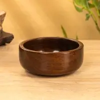 Чаша "Гладь" 13х13х5,5 см, дерево шишам