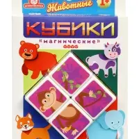 Кубики магнитные Татой &laquo;Животные&raquo;