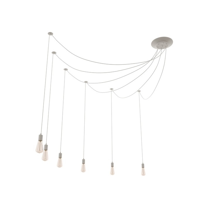 Светильник Светильник "Паук" 6x40Вт E27 белый BayerLux