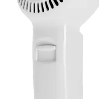 Фен LGE-006, 1300 Вт, настенный, 2 скорости, крепление, белый