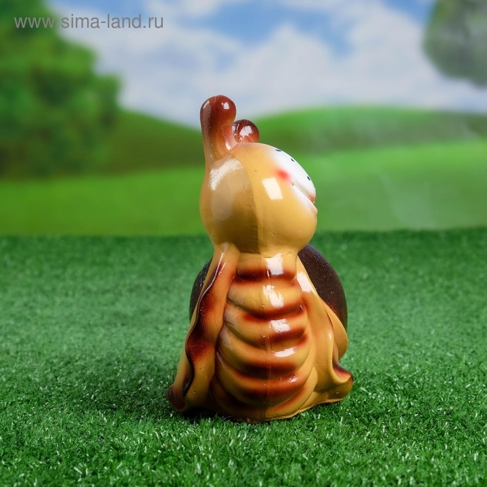 Садовая фигура  Садовая фигура "Улитка Улыбка"  17х16х8см