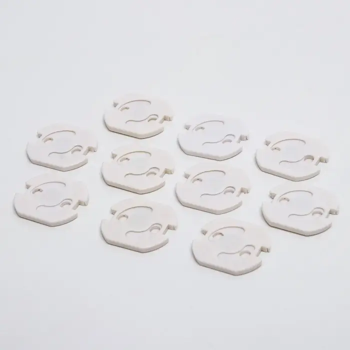 Заглушка для розетки Крошка Я, набор 10 шт., белый