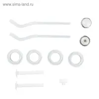 Комплект для подключения радиатора OTMO, 1×3/4", с двумя кронштейнами, в блистере