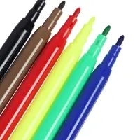 Фломастеры 6 цветов, вентилируемый колпачок