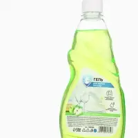 Гель для мытья посуды, 500 мл, аромат яблоко, Mr.Быт