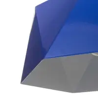 Светильник Edward, 1&times;40 Вт, Е27, 25&times;21.5&times;18 см, синий