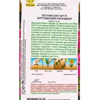 Семена цветов Петуния Хэнг аут F1 бургунди вейн каскадная (драже) С. Floranova , Ц/П,4 шт. Семена цветов Петуния Хэнг аут F1 бургунди вейн каскадная (драже) С. Floranova , Ц/П,4 шт.