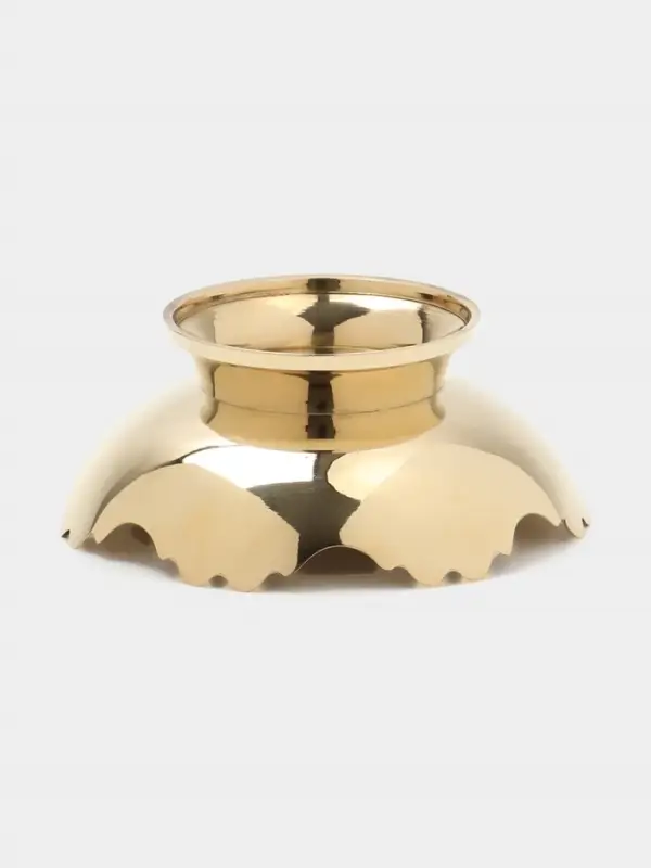 Чаша &laquo;Краун&raquo;, 12&times;12&times;4.5 см, латунь, перламутр