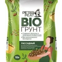 Грунт для Рассады PETER PEAT, линия BIO, 10 л