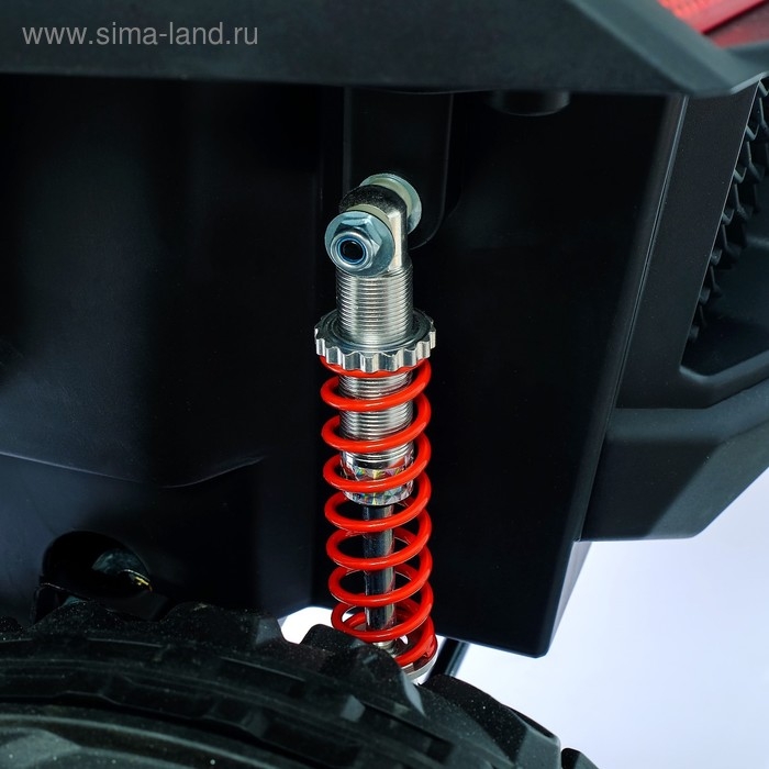 Электромобиль «БАГГИ», полный привод 4WD, кожаное сидение, цвет белый Электромобиль «БАГГИ», полный привод 4WD, кожаное сидение, цвет белый