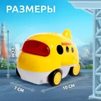 Музыкальная машинка ZABIAKA &laquo;Городские приключения: Самолёт&raquo;, световые и звуковые эффекты