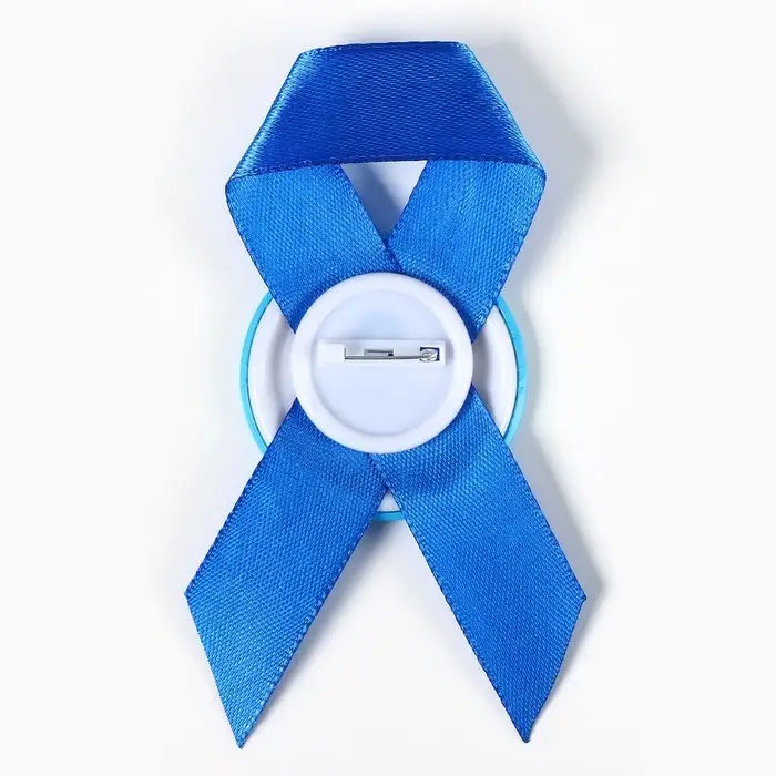 Значок с лентой  Значок с лентой "Выпускник детского сада", диам 4,5 см, набор 5 шт