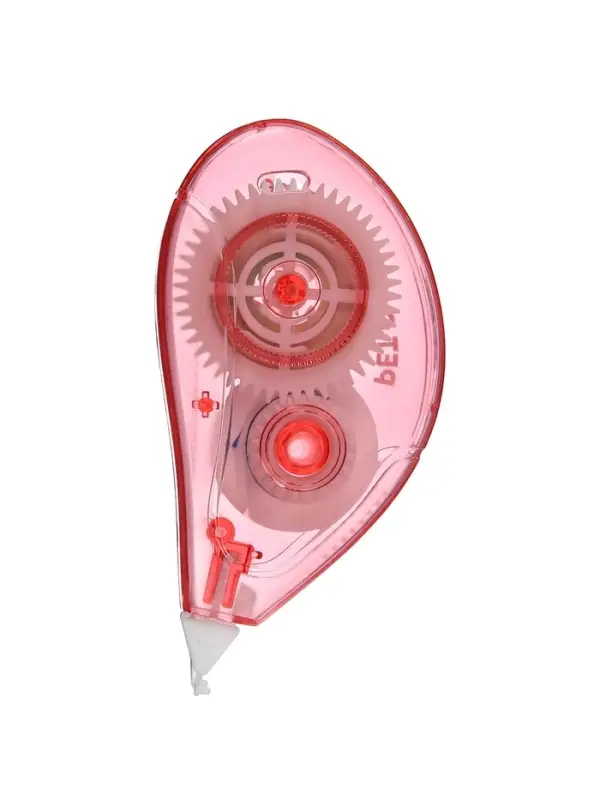 Корректор-лента, набор 6 штук, 8 м&times;5 мм, в пакете, МИКС