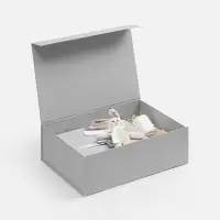 Коробка складная RealBig Fold, серая