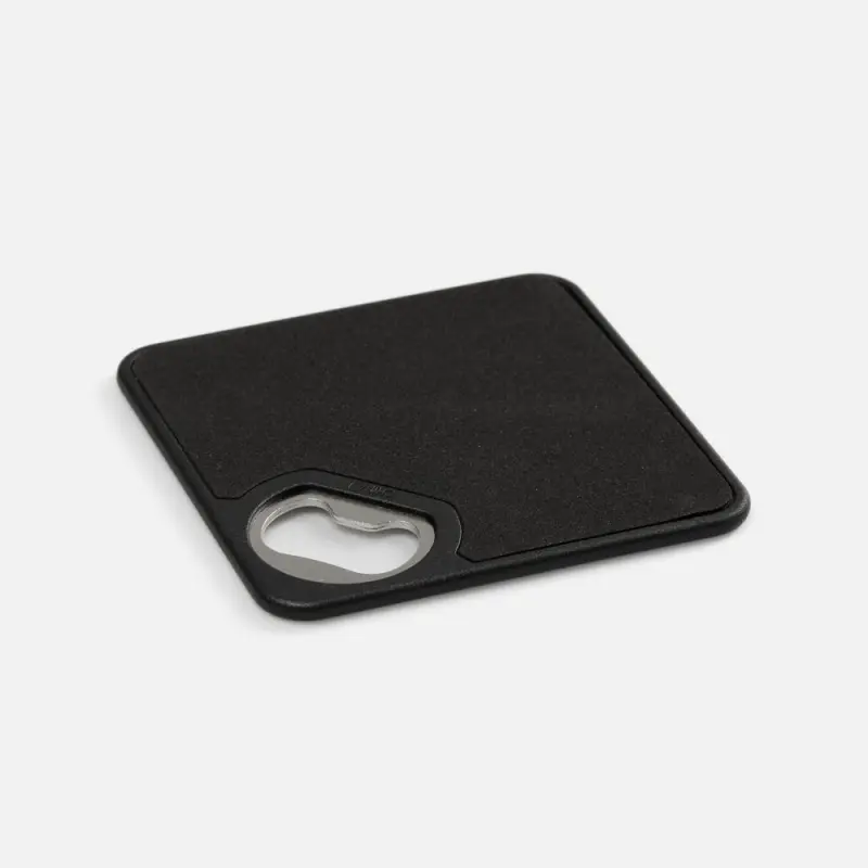 Костер с открывашкой для бутылок Bartender, ver.2, черный Костер с открывашкой для бутылок Bartender, ver.2, черный