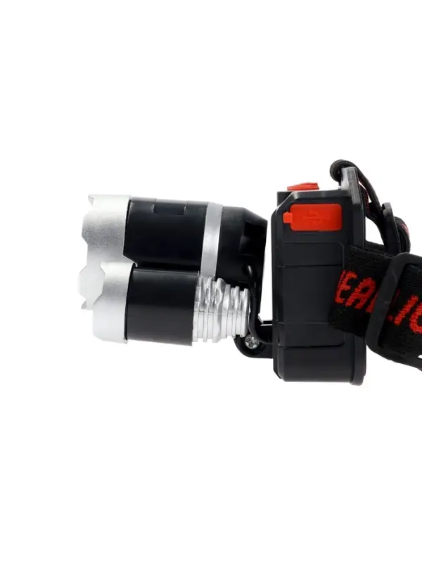 Фонарь налобный аккумуляторный &laquo;Мастер К&raquo;, 10 Вт, 1200 мАч, 600 Лм, 8&times;9&times;6 см