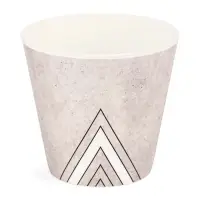 Кашпо «Черно-белый стиль» 0,8 л Кашпо «Черно-белый стиль» 0,8 л