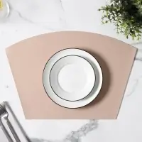 Салфетка сервировочная на стол &laquo;Тэм&raquo;, 30&times;44 см, персиковая