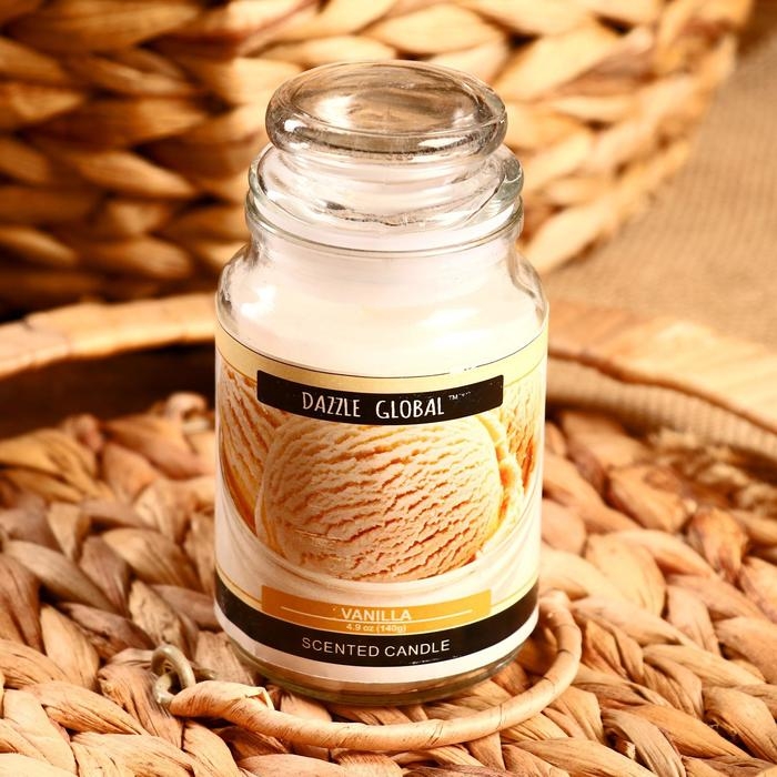 Свеча в банке Свеча в банке "Ваниль" 11х5,5 см 140 мл