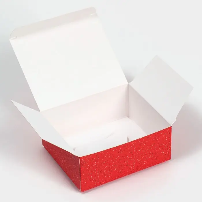 Коробка подарочная новогодняя складная «С Новым годом», 12 х 10 х 5 см, Новый год