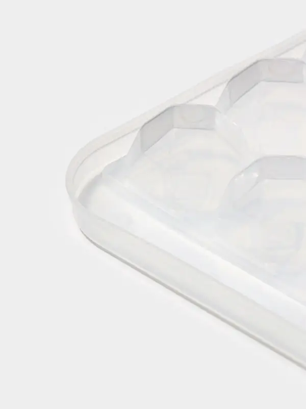 Форма для льда &laquo;Сапфир&raquo;, 28 ячеек, 24&times;12.7&times;2 см, прозрачная