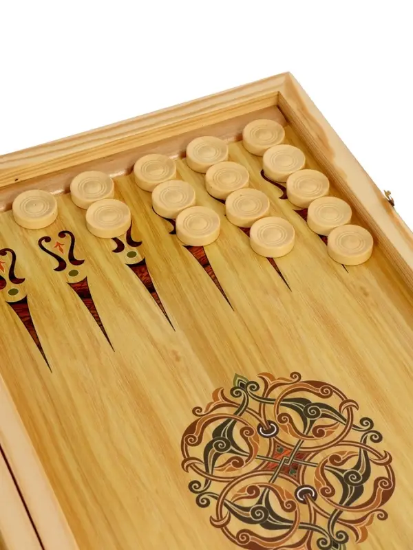 Нарды деревянные Огненная лошадь Нарды деревянные Огненная лошадь