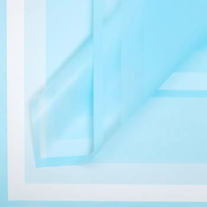 Пленка в листах, для цветов 57×57 см, светло-голубой Пленка в листах, для цветов 57×57 см, светло-голубой