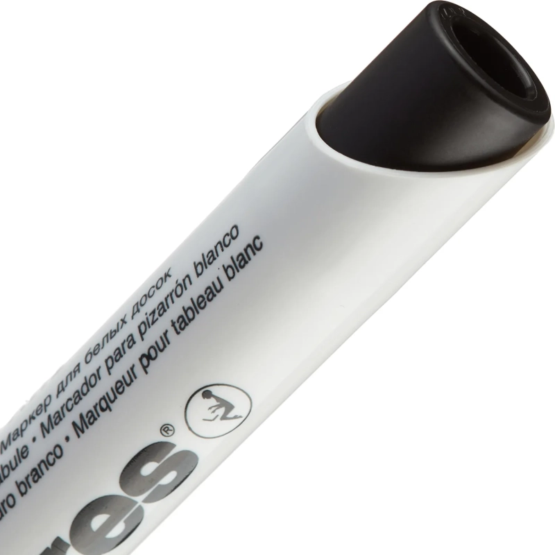 Маркер для белых досок KORES черный 3 мм круглый наконечник '20830