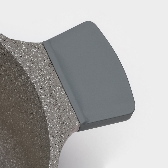 Кастрюля Stella, 3.2 л, d=23 см, h=11 см, стеклянная крышка, антипригарное покрытие