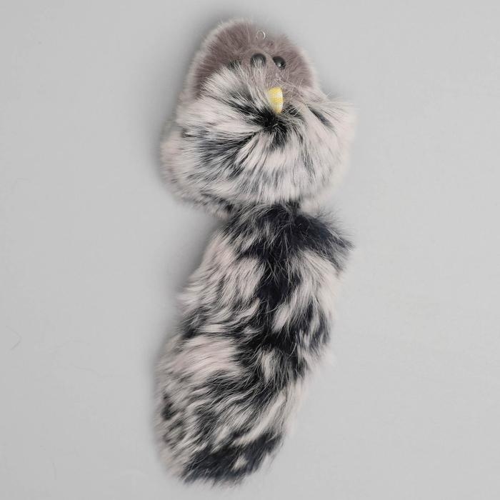 Мышь из натурального меха кролика, 6 см, микс цветов Мышь из натурального меха кролика, 6 см, микс цветов