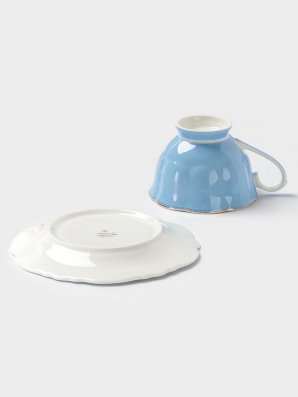 Чайная пара 220 мл WY ""Royal blue"