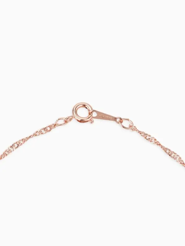 Гарнитур 3 предмета: серьги, кулон, кольцо безразмерное &laquo;Эдель&raquo;, овал, ярко-розовые в золоте, 45 см